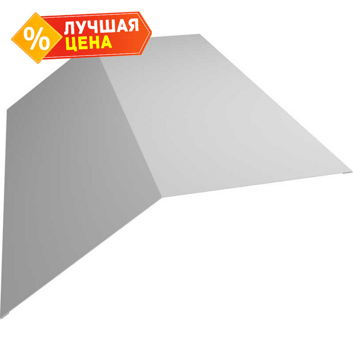 Планка конька плоского 190х190 Optima 0,5 Zn