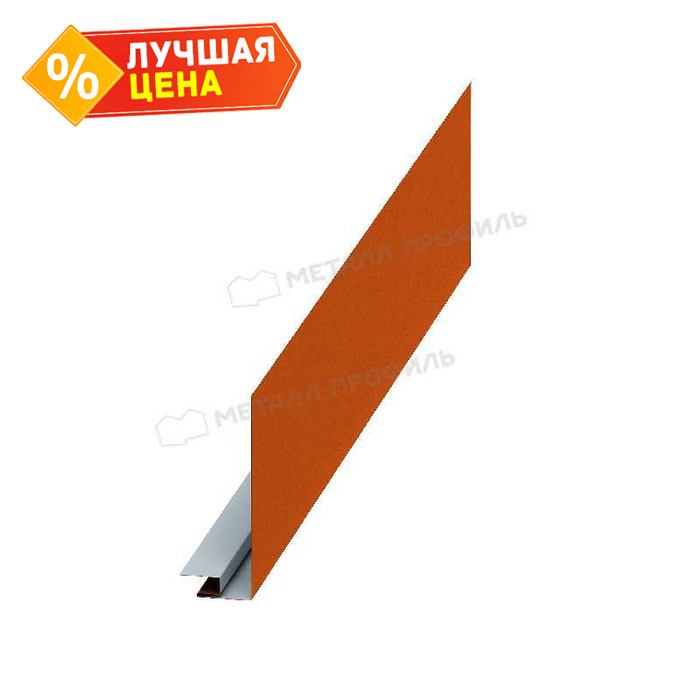 Планка карнизного свеса сложная 250х50х3000 (ПЭ-01-2004-0.45)