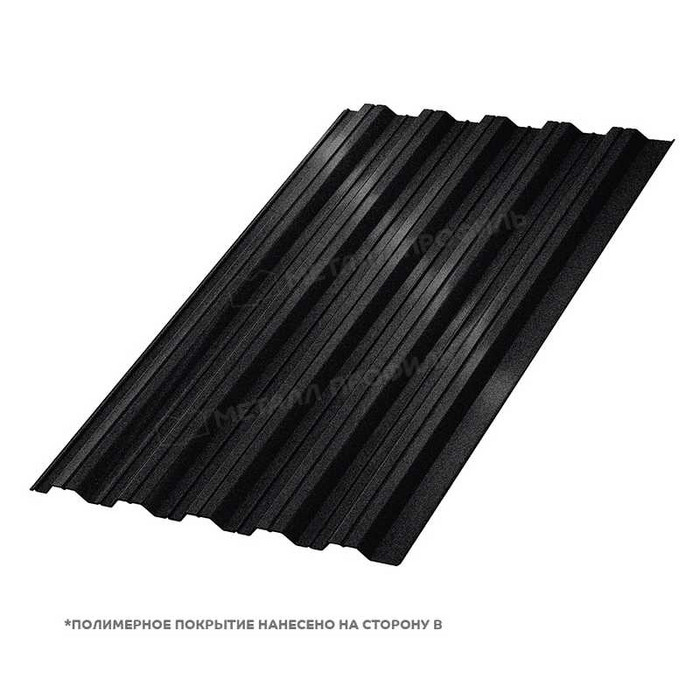 Профлист Металл Профиль НС-35 VALORI 0.5 мм DarkGrey/Темно-серый
