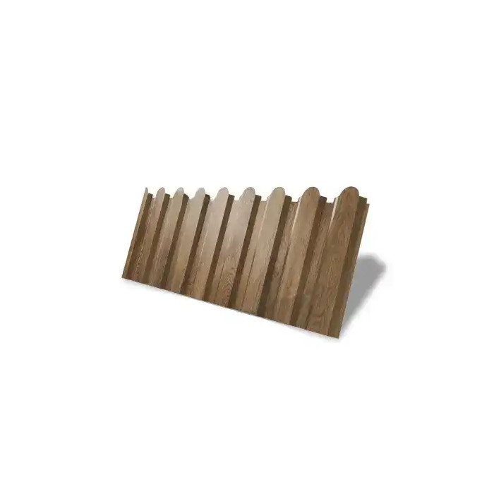 Профлист Grand Line фигурный C20A Print Premium 0.45 мм Antique Wood
